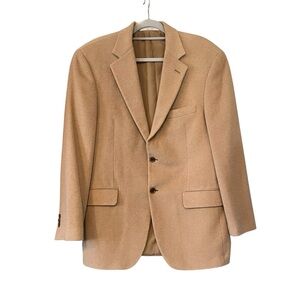John Nordstrom Ing Loro Piana Camel Hair Sport Coat, Sz 38R